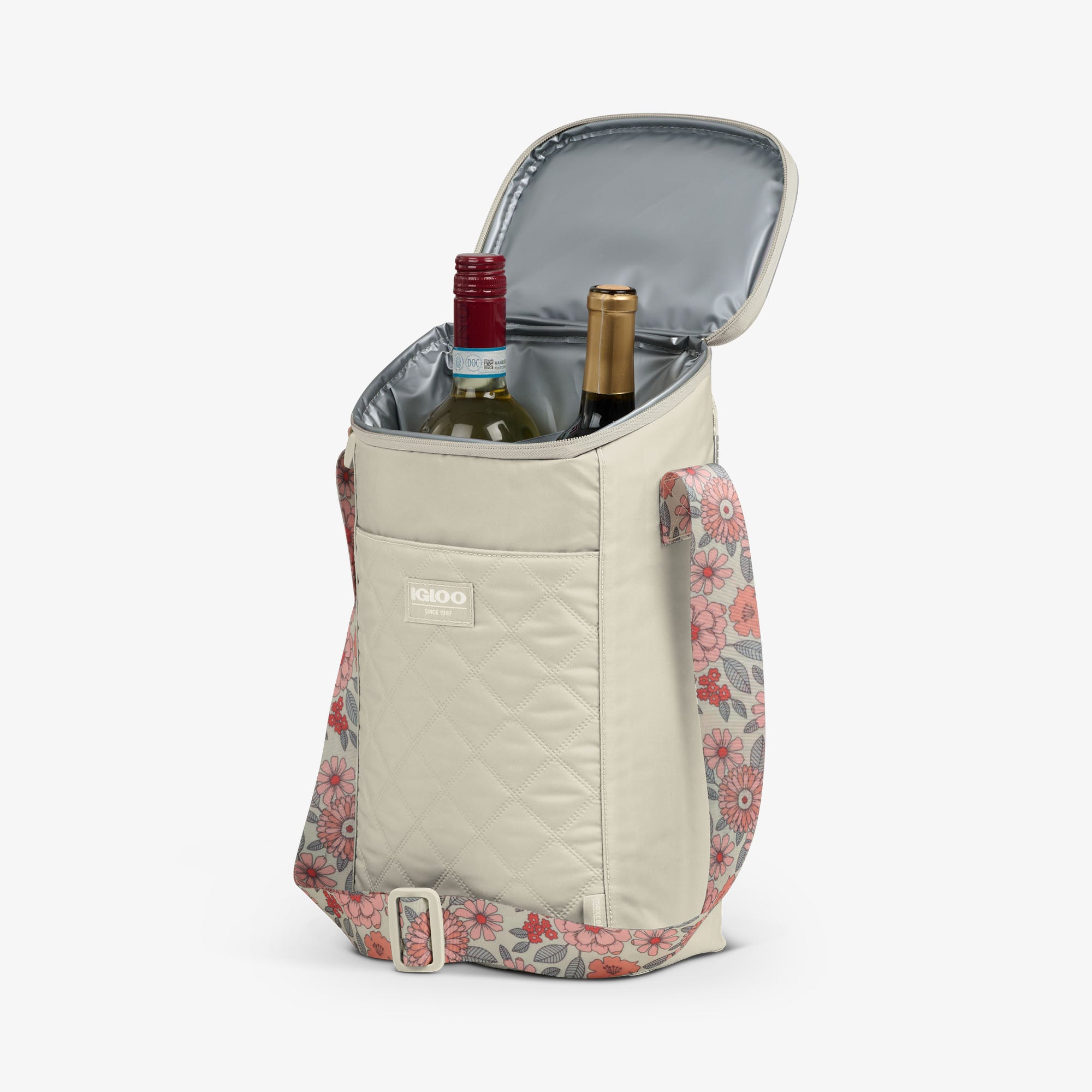 Floral MaxCold® DUO Vertical Crossbody Cooler Bag - Image 8